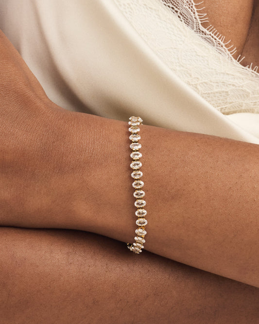 The Dahlia Tennis Bracelet