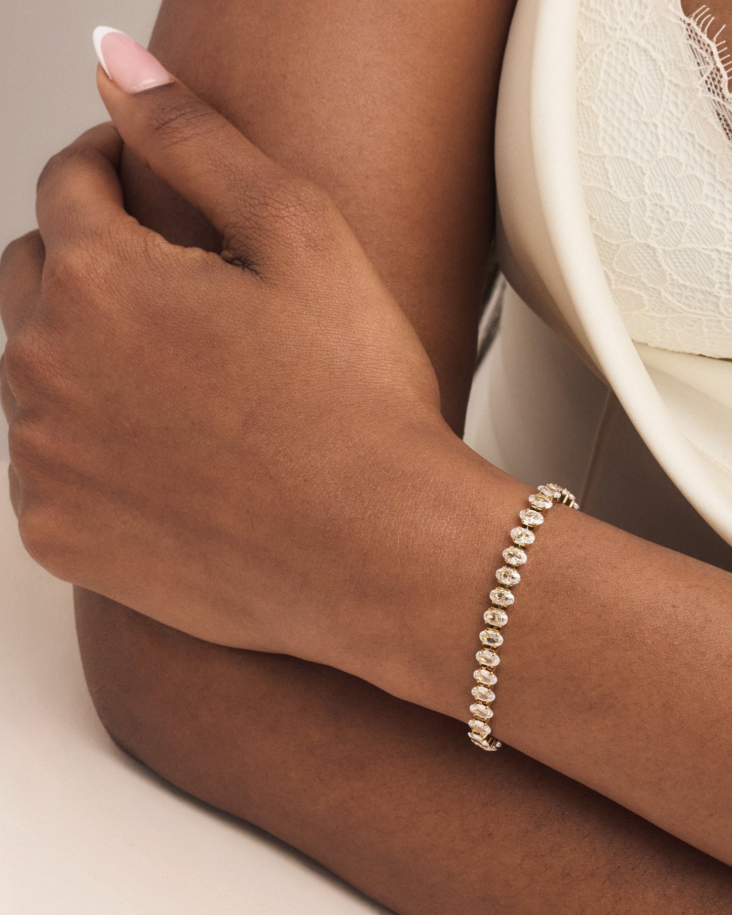 The Dahlia Tennis Bracelet