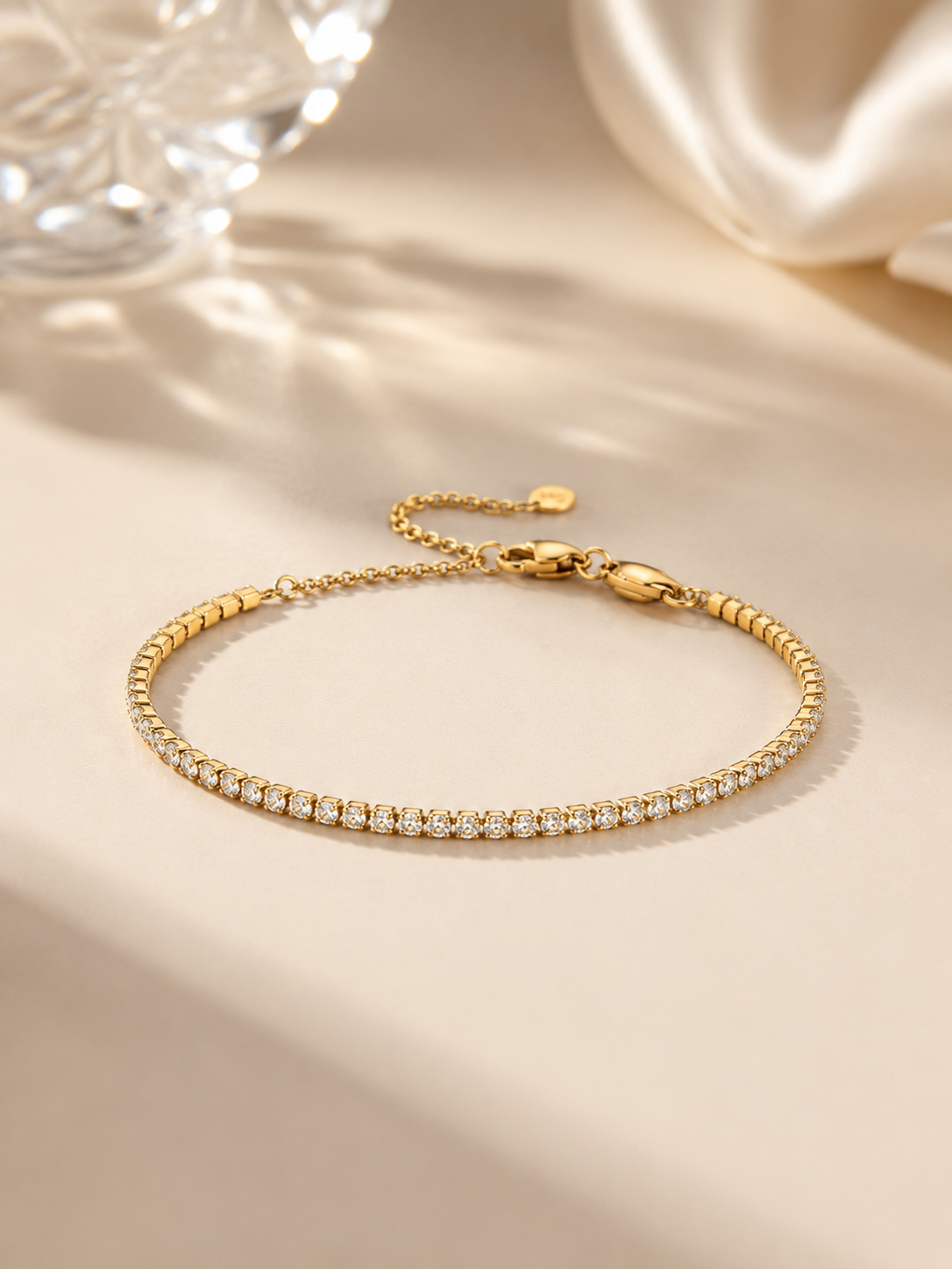 The Aureline Tennis Bracelet