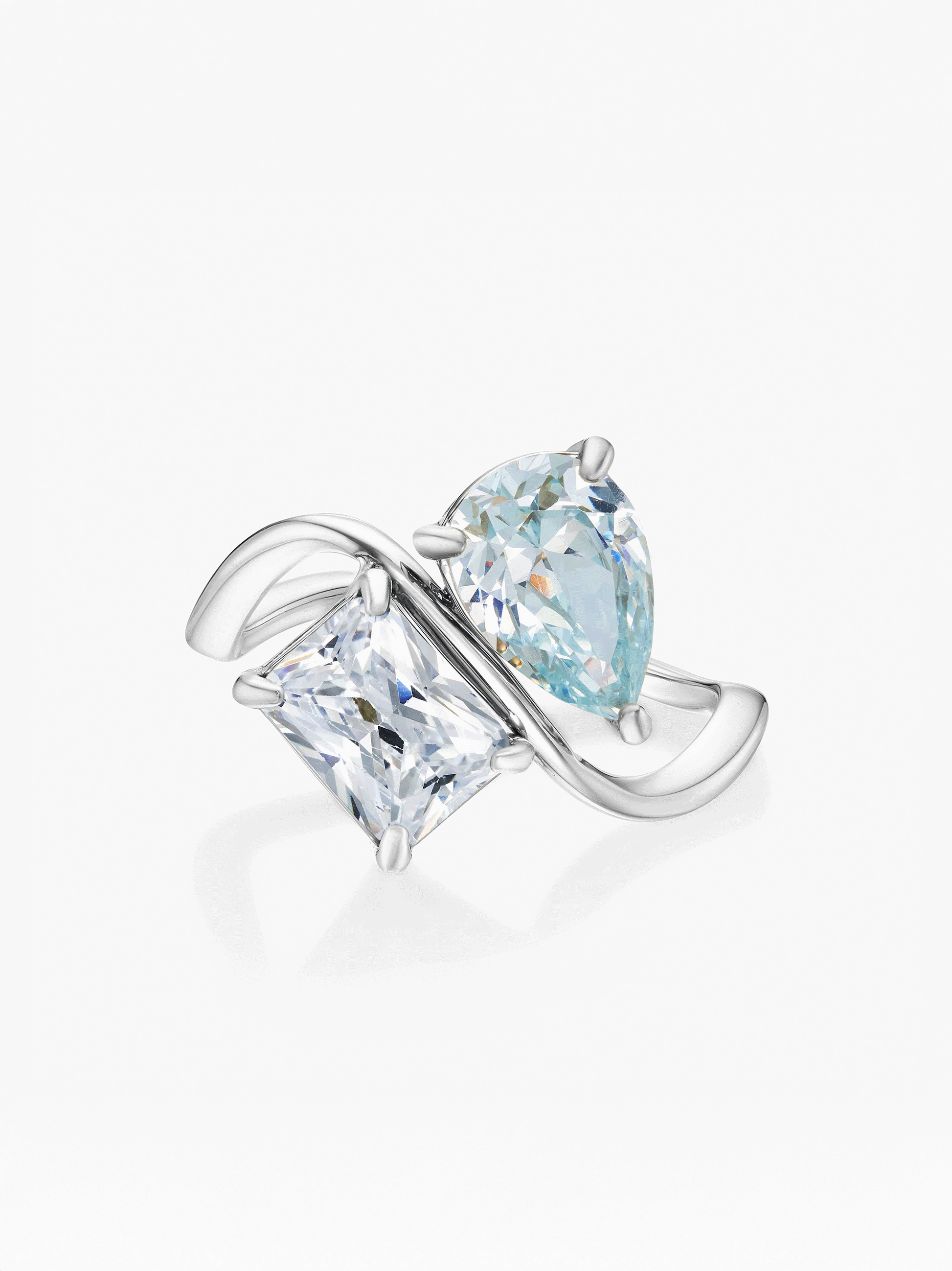 Navae Birthstone Ring - Silver