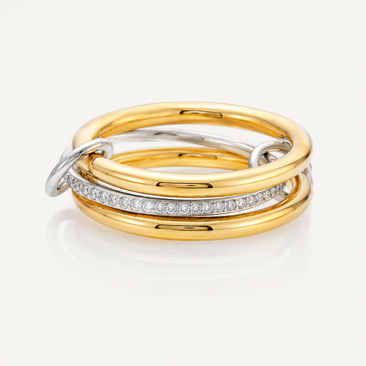 The Amélie Two-Tone Ring