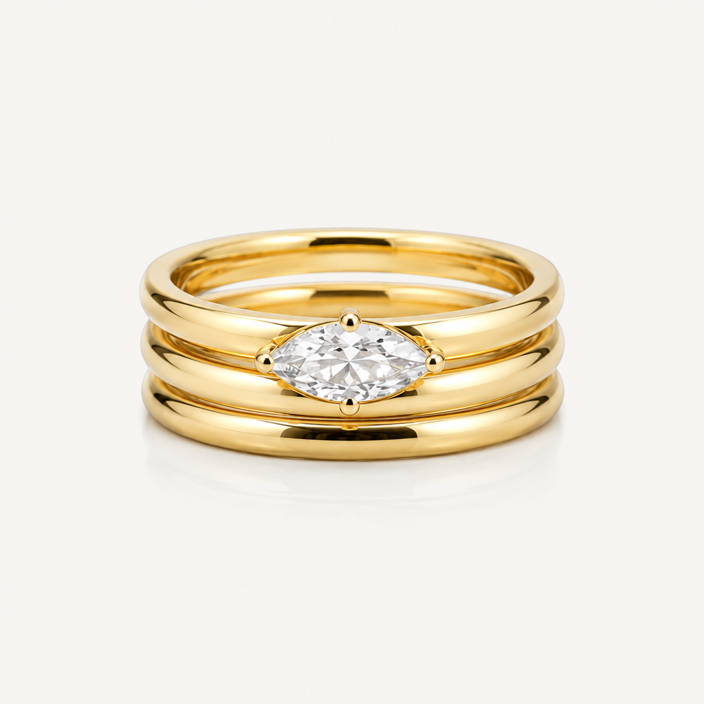 The Lucienne Stacked Ring