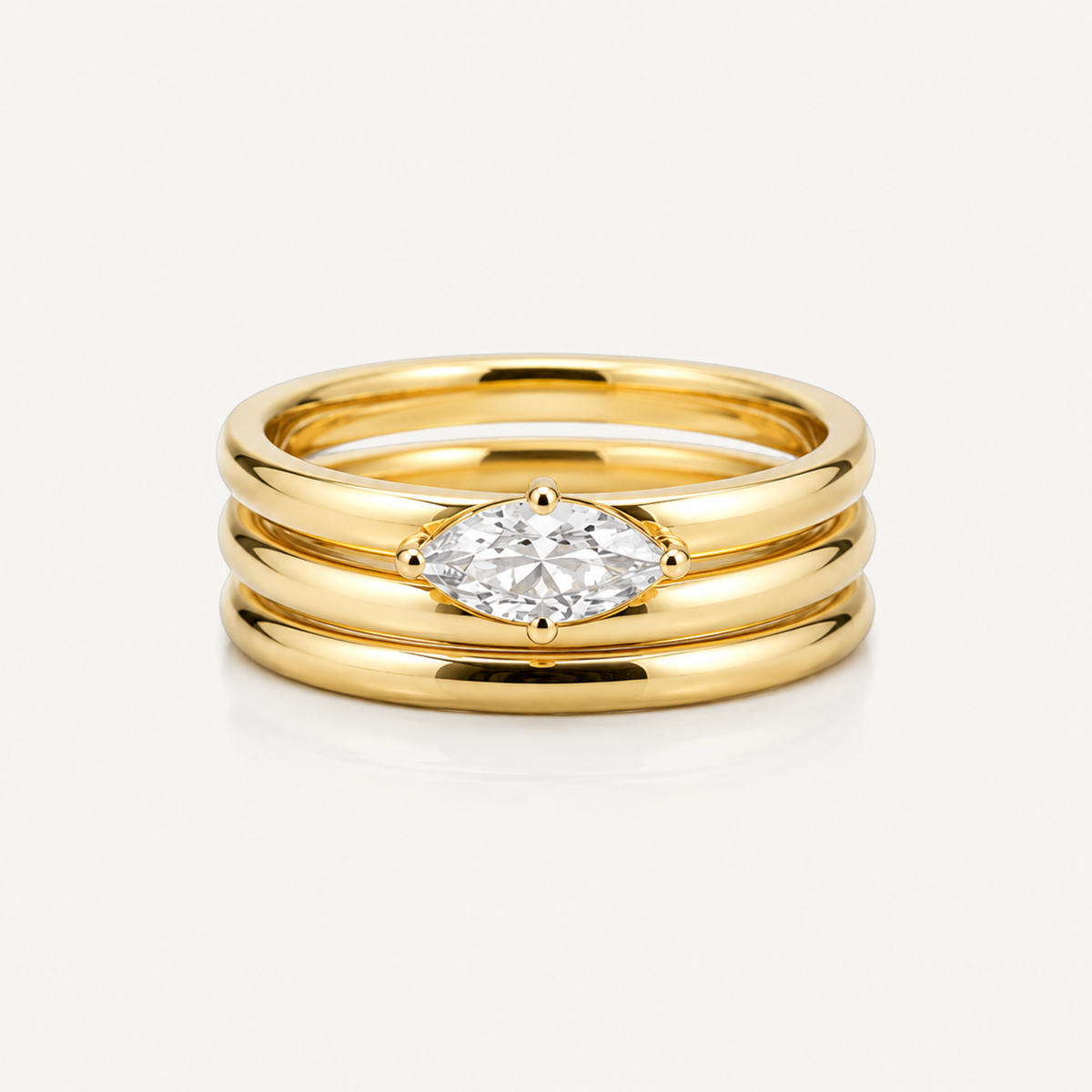 The Lucienne Stacked Ring