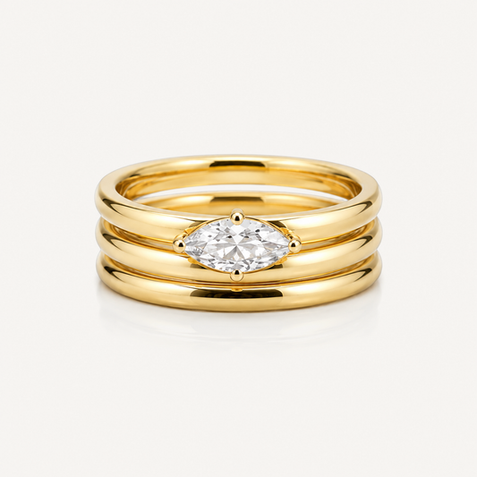The Lucienne Stacked Ring