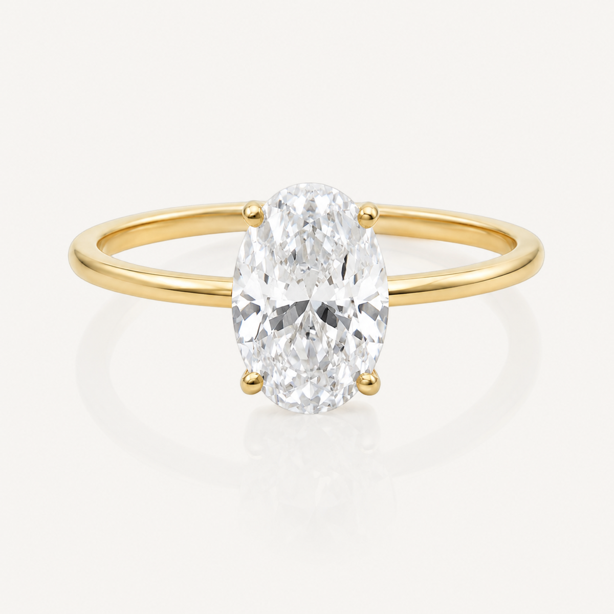The Noemie Solitaire Ring