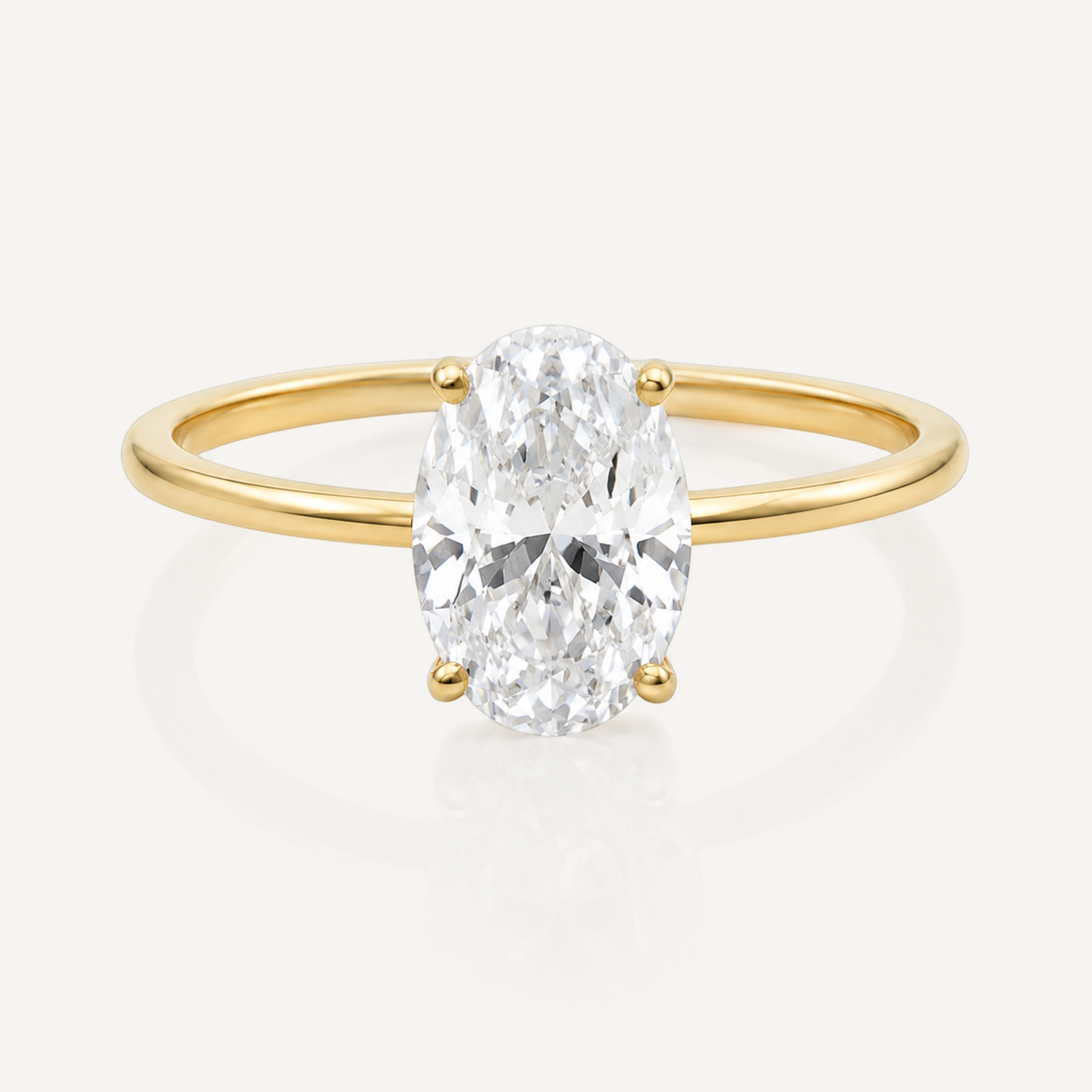 The Noemie Solitaire Ring